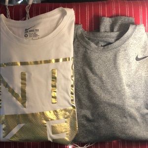 (2) Nike Long Sleeve